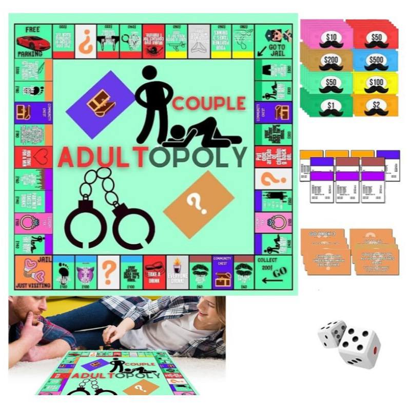 Board Game Unmatched - เกมกระดานหมากรุกโมโนโปลีสำหรับคู่รัก, เกมออกเดทคู่รักสำหรับผู้ใหญ่ในช่วงเทศกาลต่างๆ, ของขวัญเกมกระดานสำหรับผู้ใหญ่ปี 2025