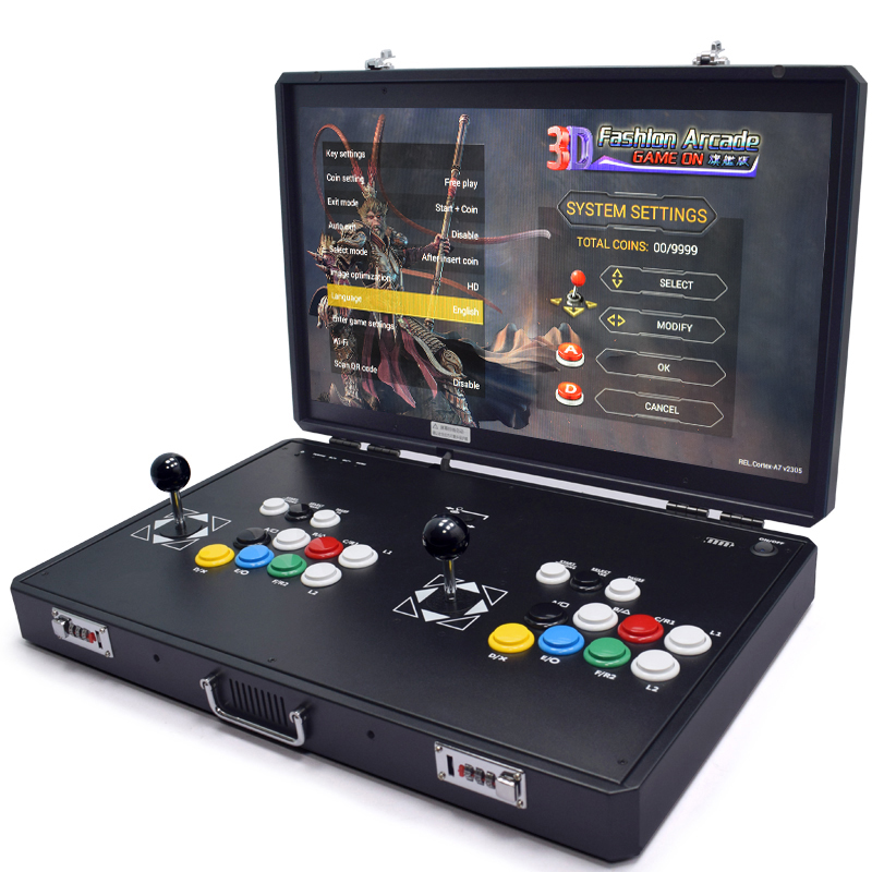 Board Game Land - PANDORA H3 24นิ้วจอแอลซีดีคอนโซลอาเขต, 23000เกม, บอร์ดผู้เล่น PCB