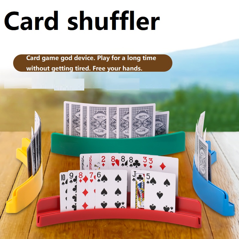 Board Game Uno - ที่หนีบไพ่พลาสติกแบบปลอดภัย ที่วางไพ่แบบสร้างสรรค์ ฐานรองรับการเล่นไพ่ สำหรับการเล่นเกมกระดานอย่างง่ายดาย PKP05