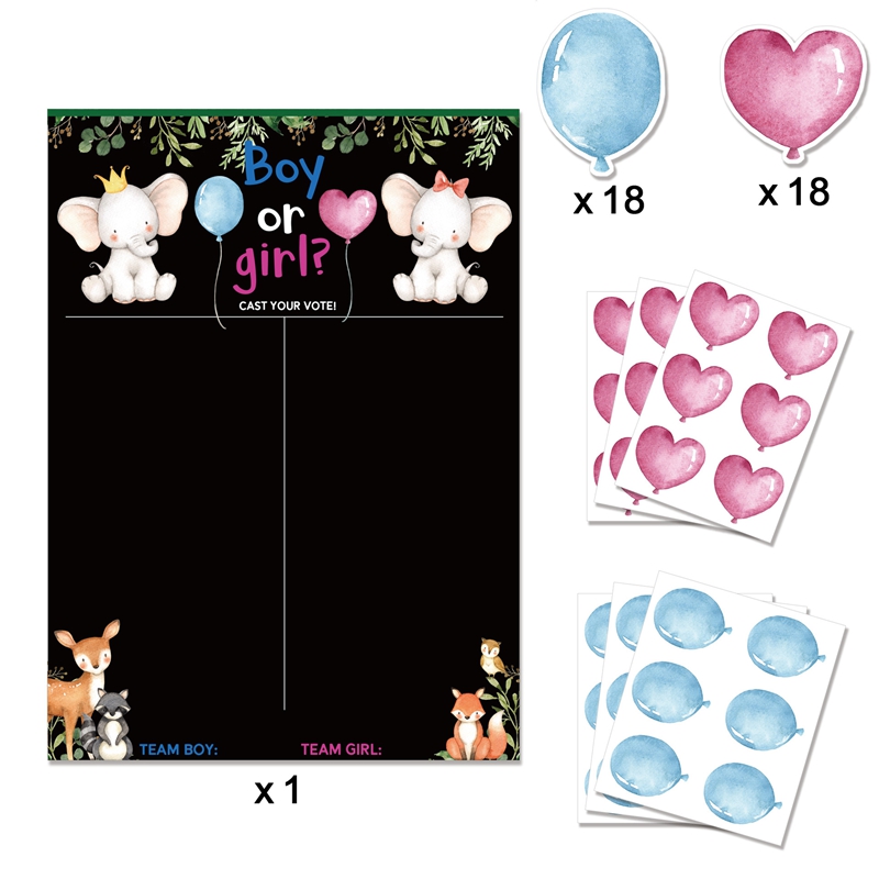 Boy หรือ Girl เพศเปิดเผย Votin - Board Game Quote บทวิจารณ์และราคา
